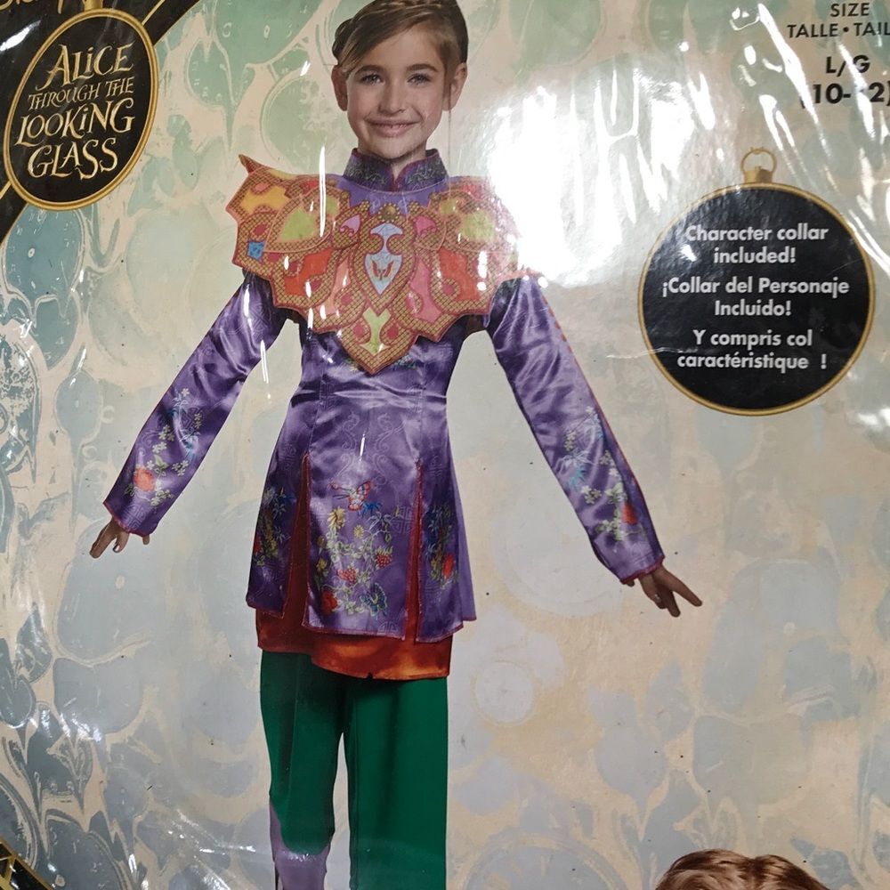Alice Through The Looking Glass Costume L(10-12) - Picture 3 of 6